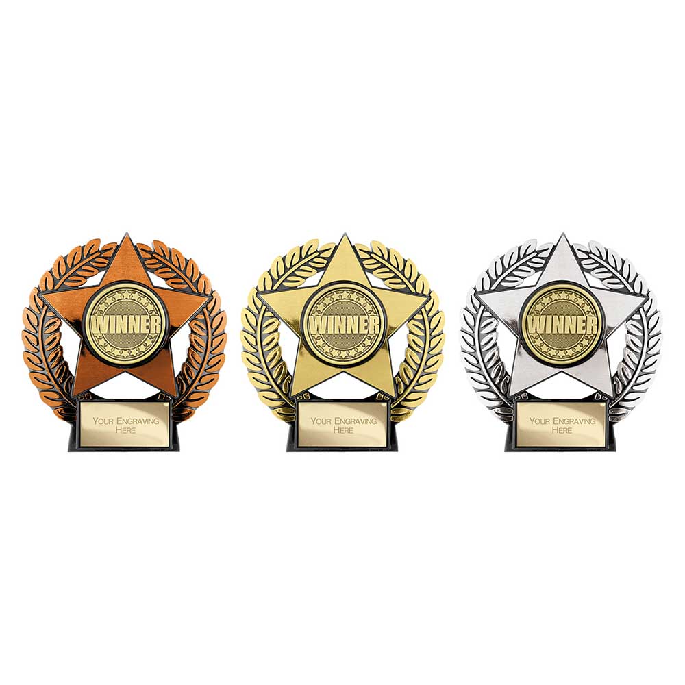 Emperor Star Winner Plaque Bronze
