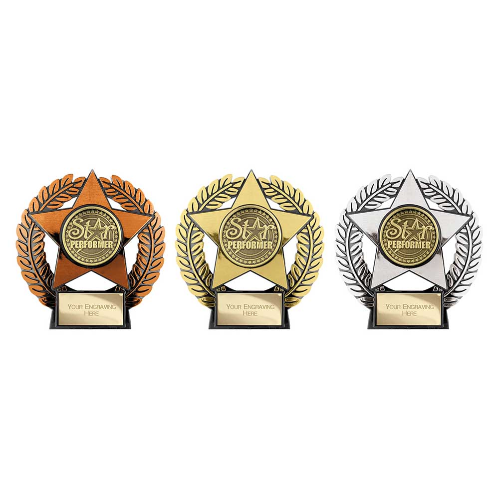 Emperor Star Star Performer Plaque Bronze