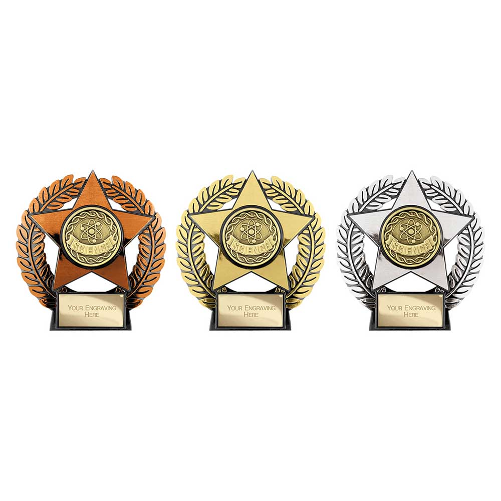 Emperor Star Science Plaque Bronze