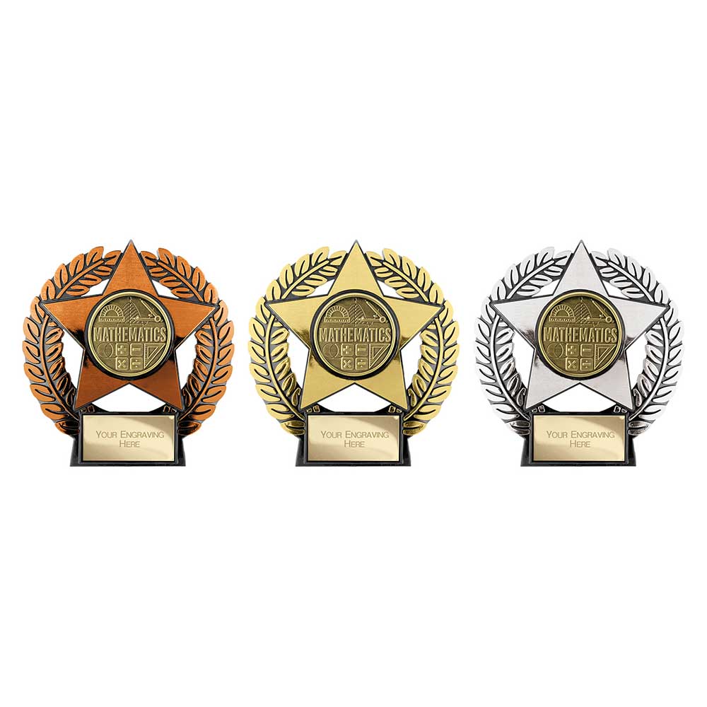 Emperor Star Maths Plaque Bronze