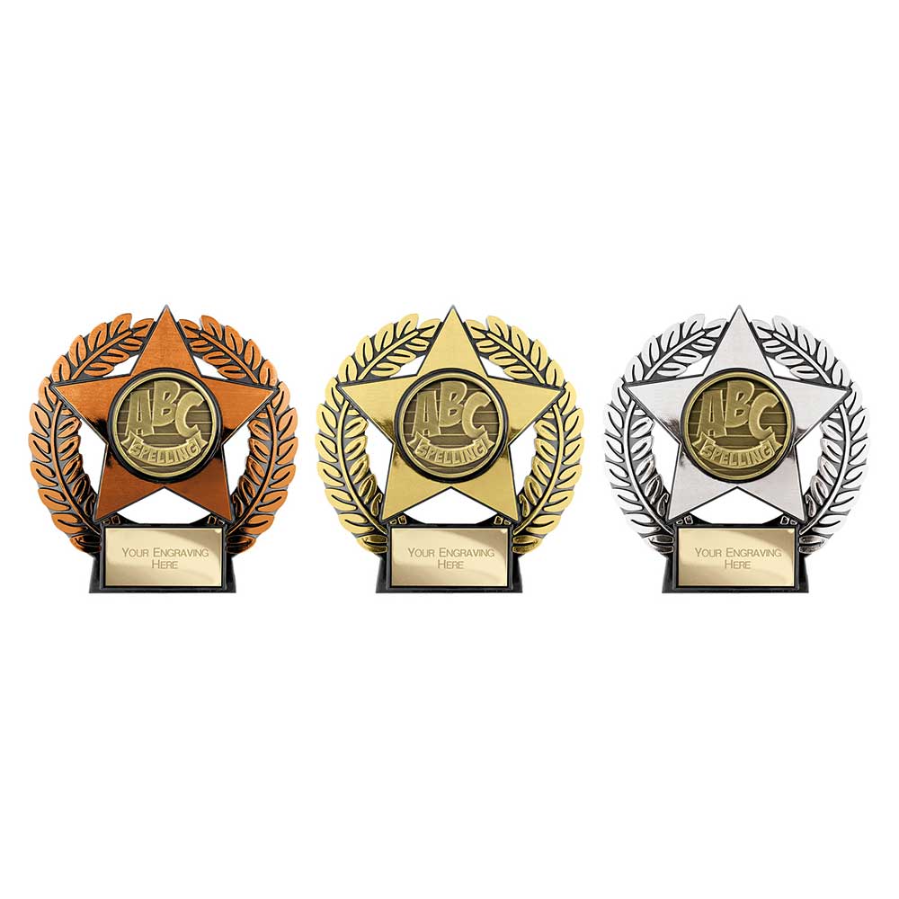 Emperor Star Spelling Plaque Bronze
