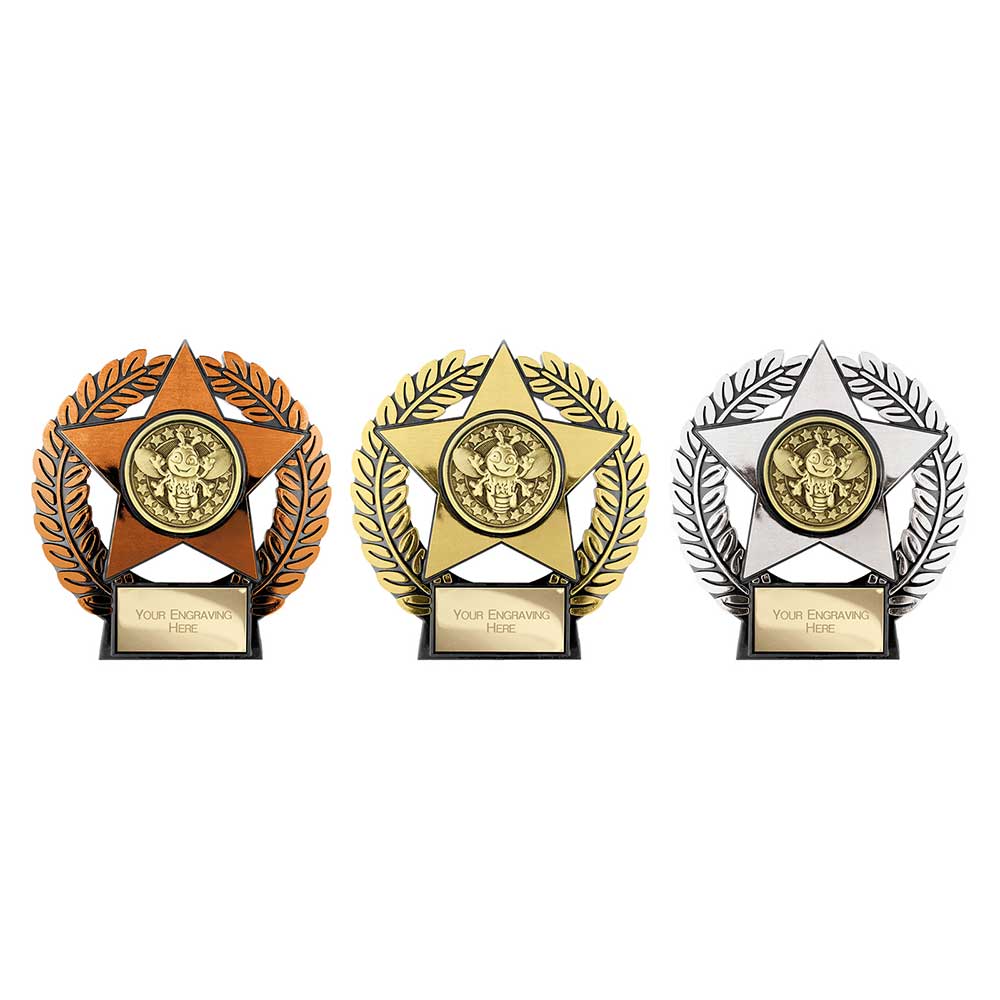 Emperor Star Bee Plaque Bronze