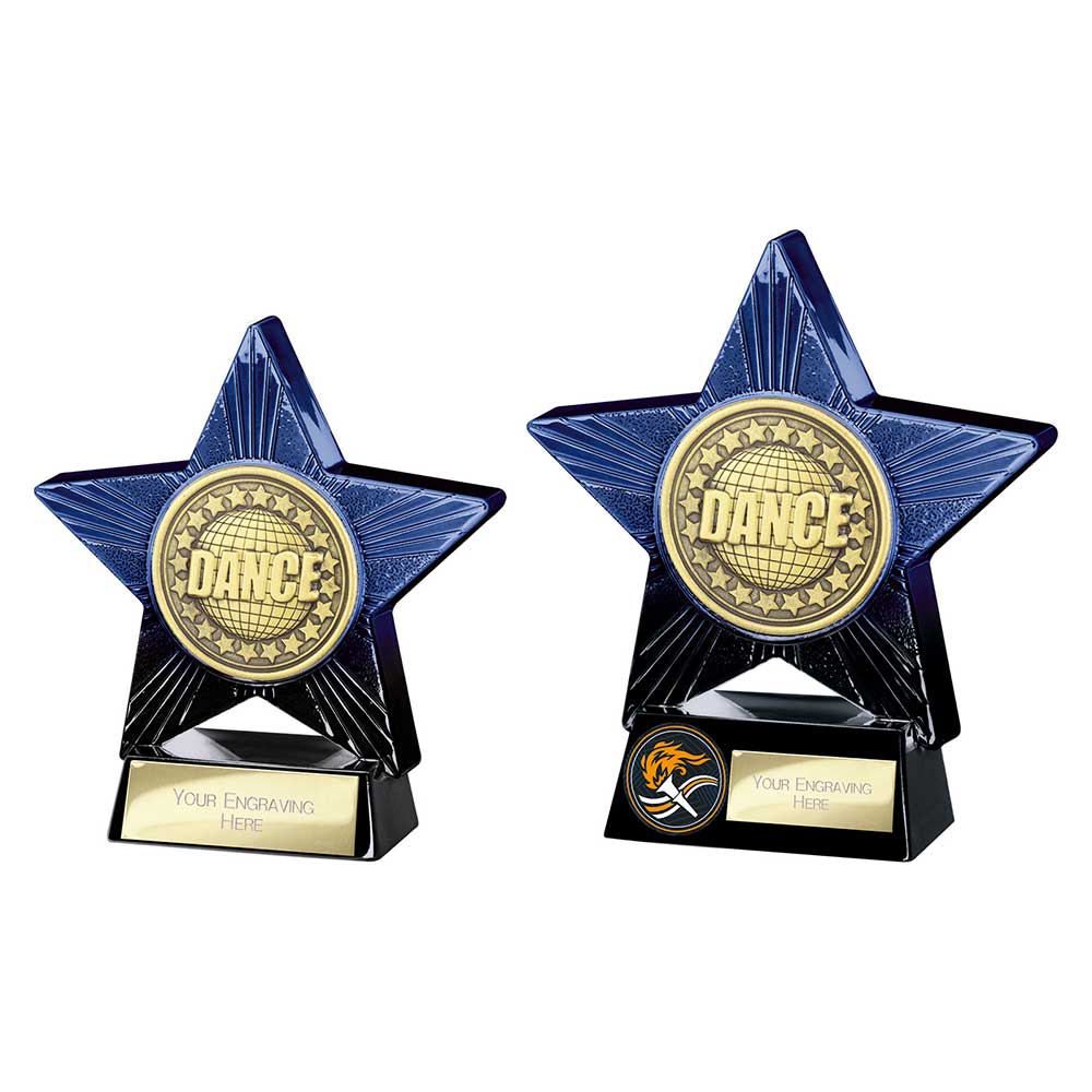 Superstar Dance Award Blue & Black