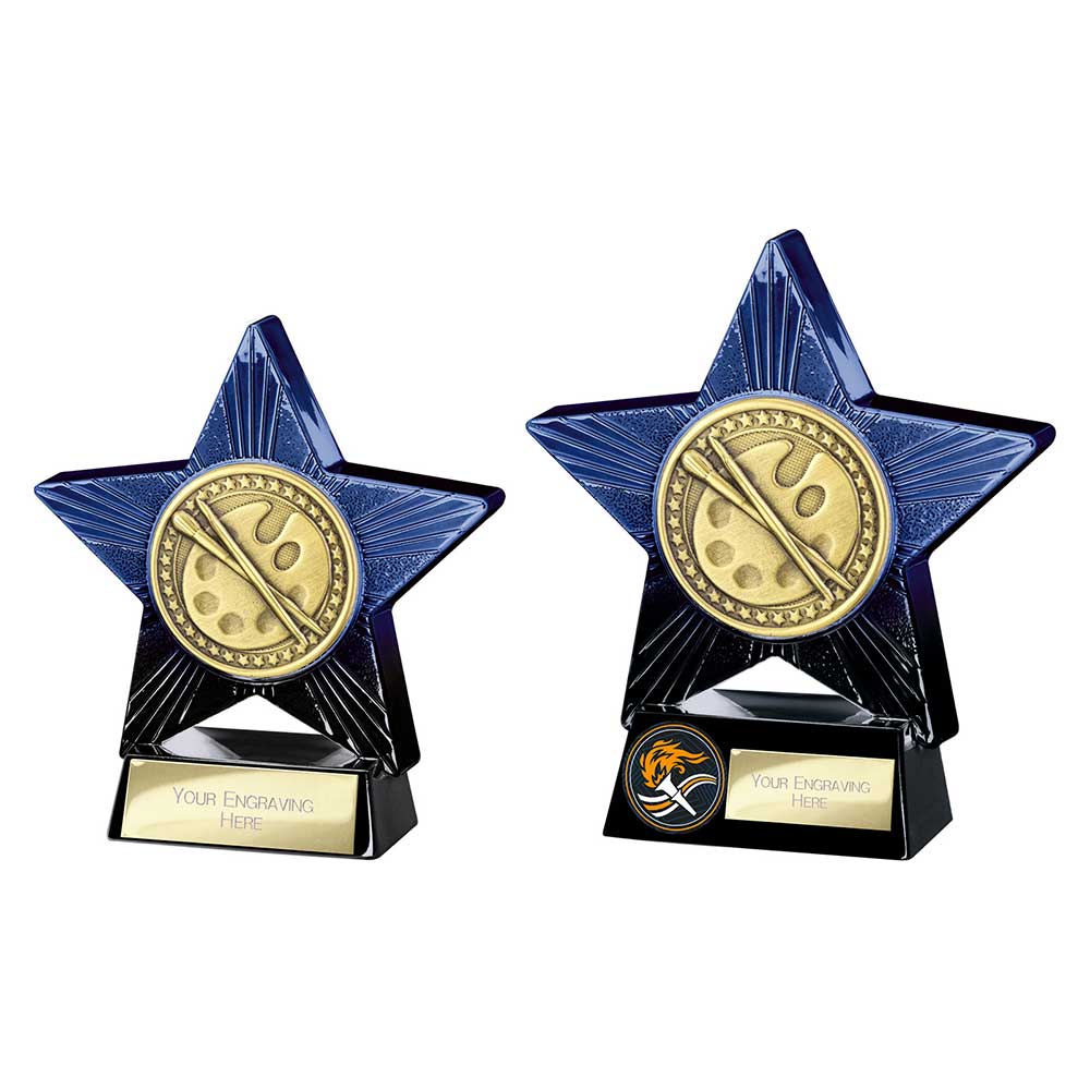 Superstar Art Award Blue & Black