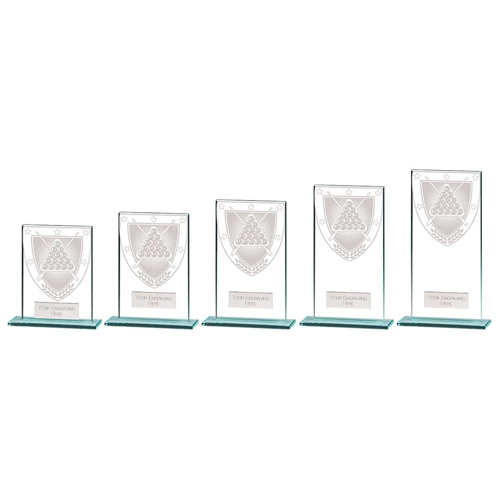 Millennium Snooker Jade Glass Award