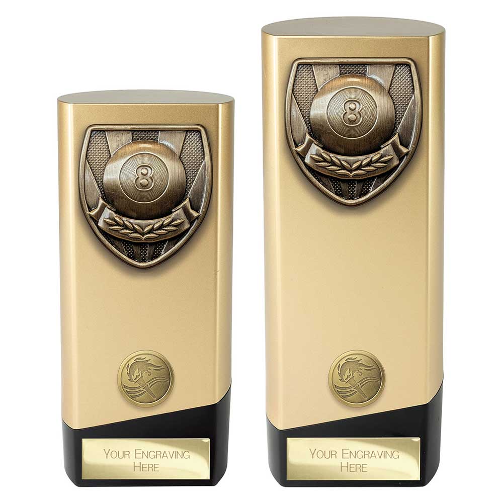 Prime Cobra Pool Award Gold & Black