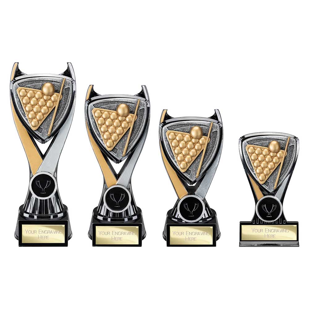 Wolverine Plaque Snooker Carbon Black & Fusion Gold