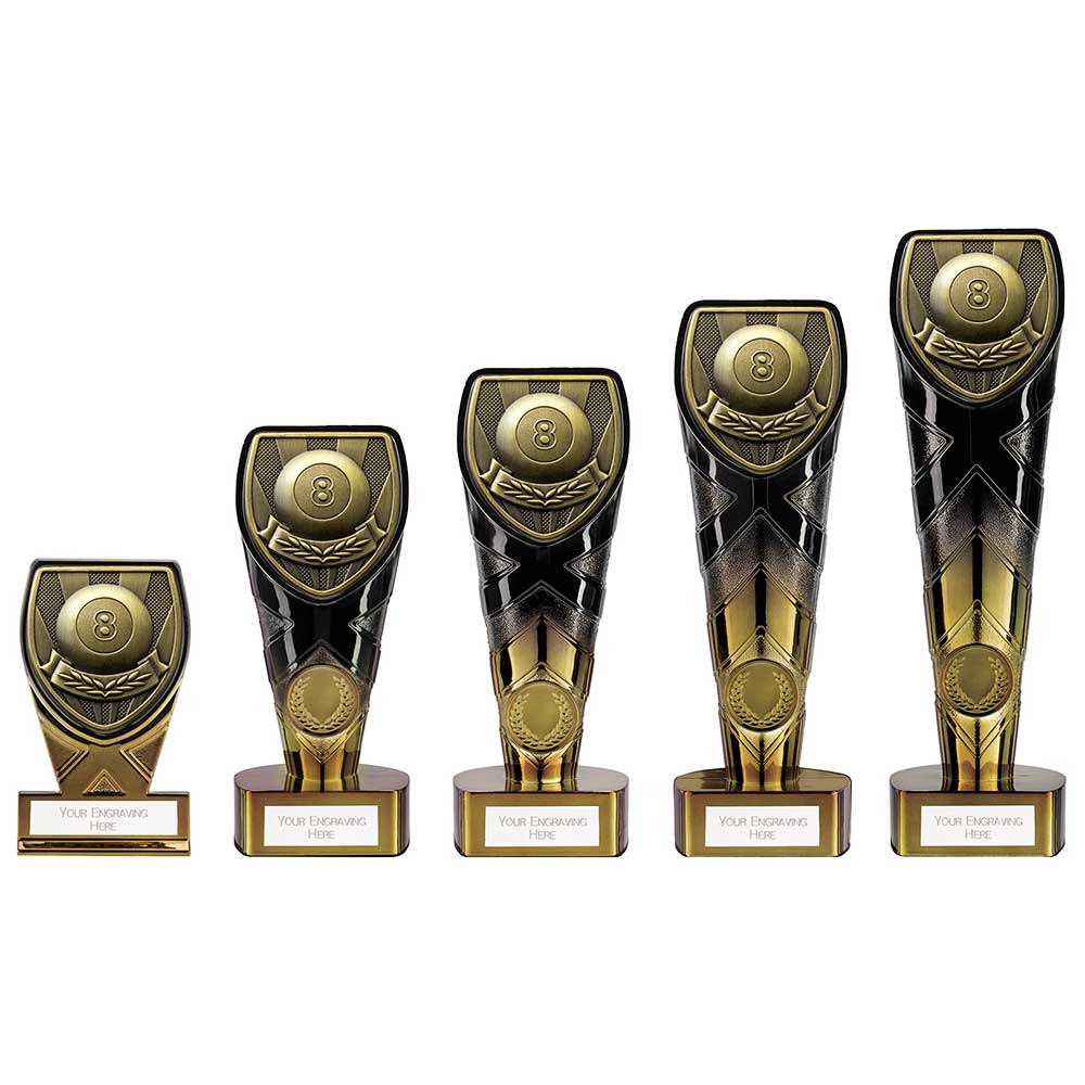 Fusion Cobra Pool Plaque Award Black & Gold