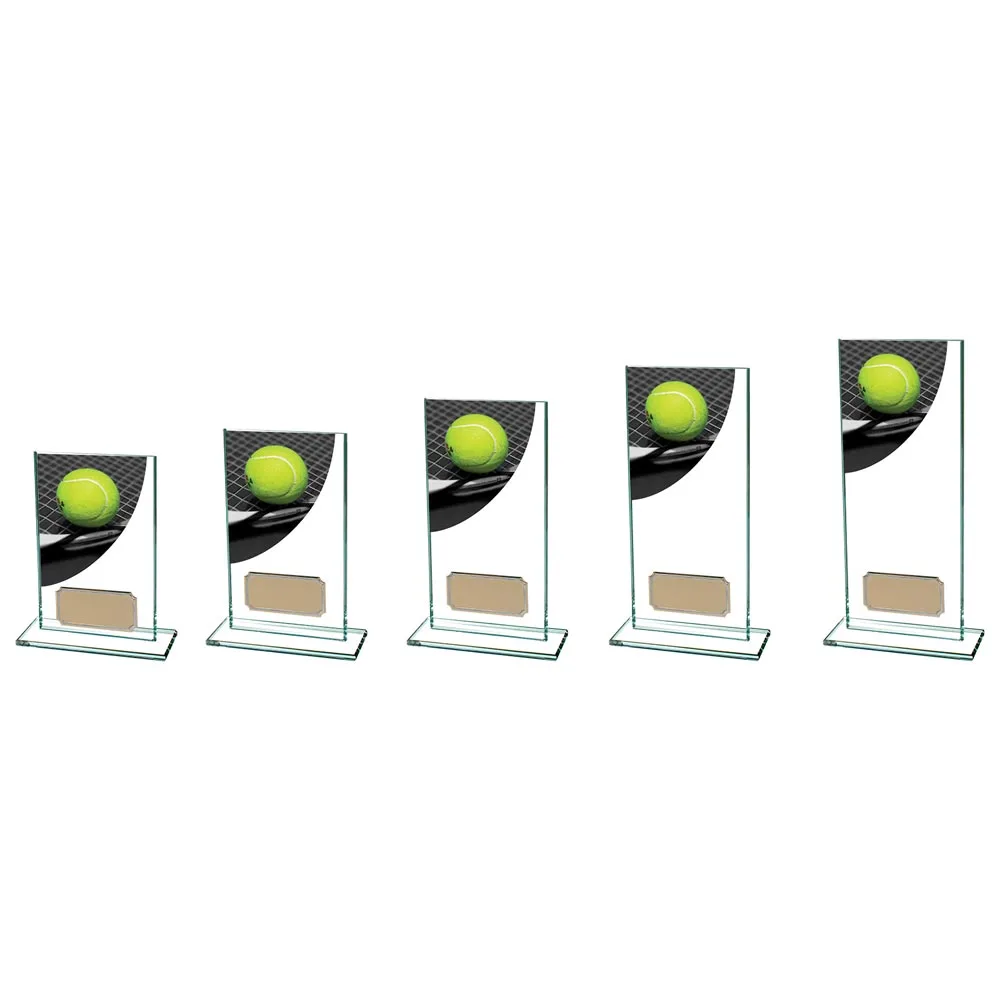 Colour Curve Tennis Jade Glass Award