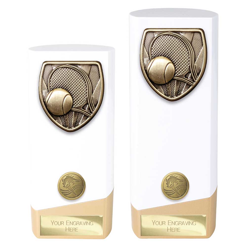Prime Cobra Tennis Award White & Gold