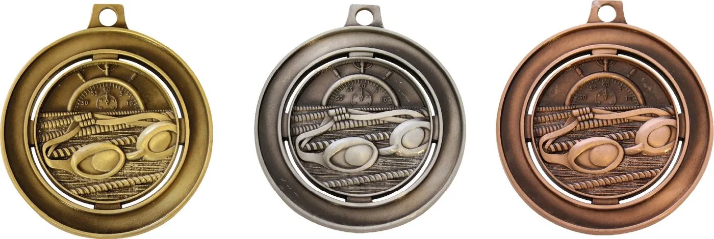 SM66 - Swimming Engravable Medal