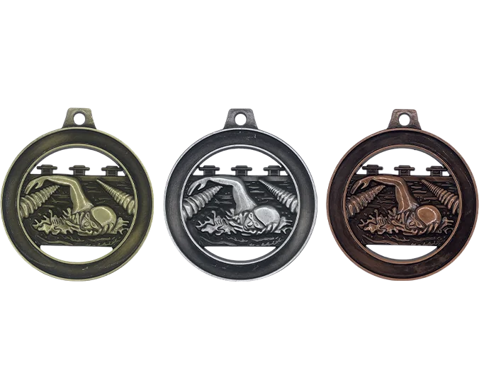 SM70 - Swimming Engravable Medal