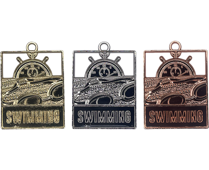 SM78 - Swimming Engravable Medal