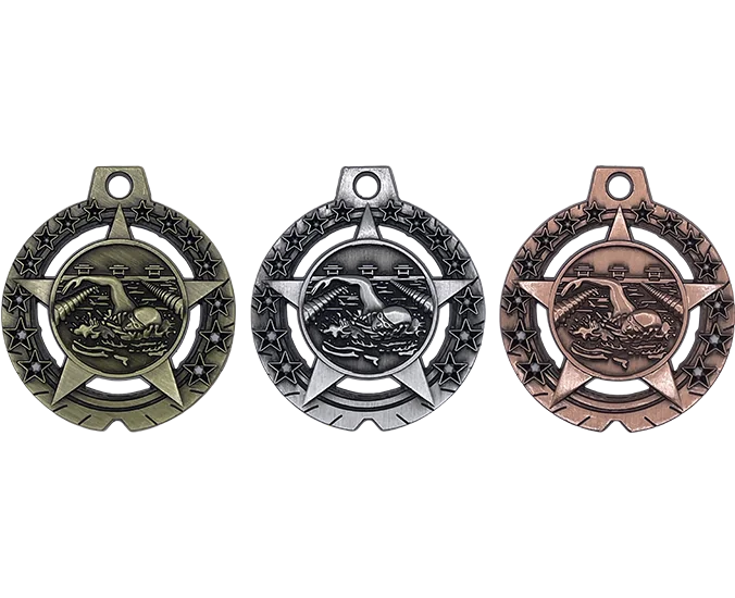 SM81 - Swimming Engravable Medal