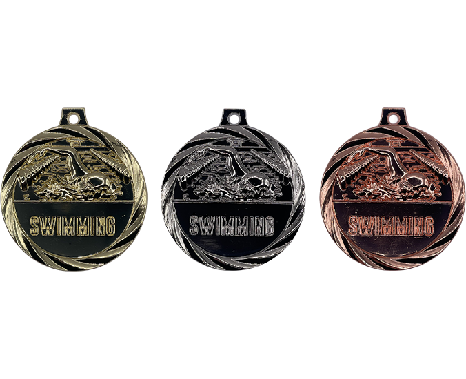 SM92 - Swimming Engravable Medal