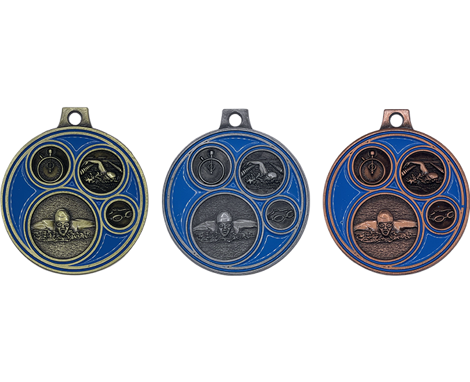 Swim 11 - Swimming Engravable Medal