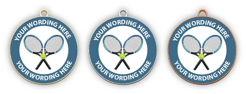 MMT5 - Metal Medals - Tennis Medals