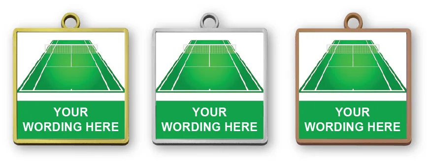 MMT6 - Metal Medals - Tennis Medals