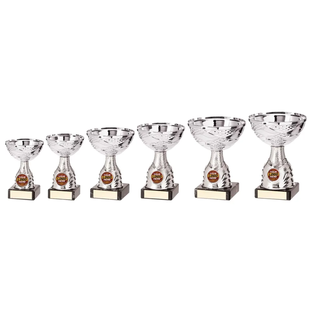 Hacienda Plastic Cup Silver