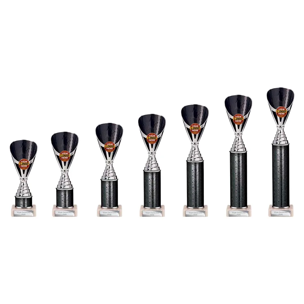 Rising Stars Plastic Trophy Black