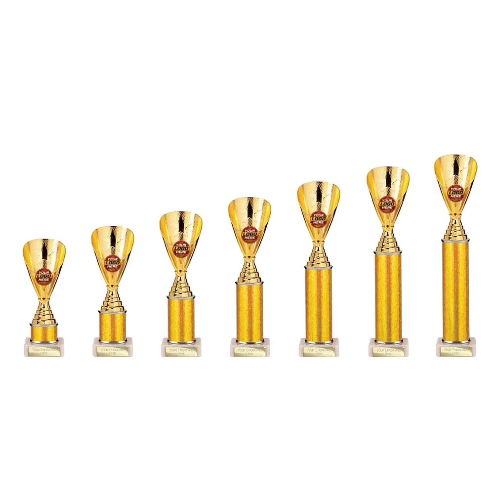 Rising Stars Plastic Trophy Gold