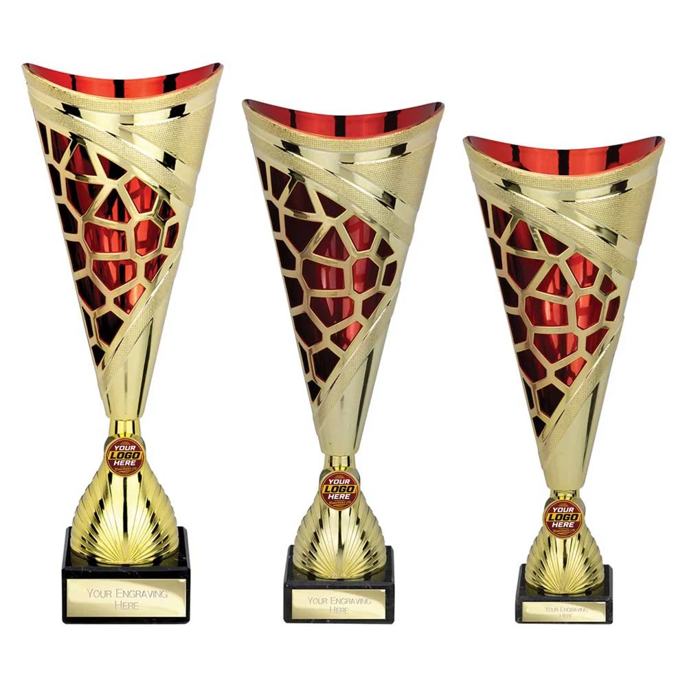 Vivid Trophy Gold & Red