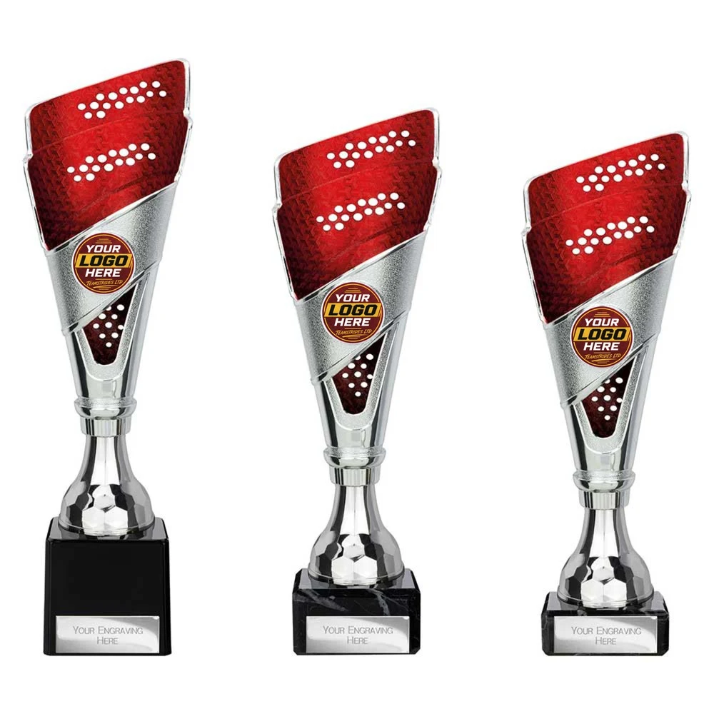 Predator Trophy Silver & Red