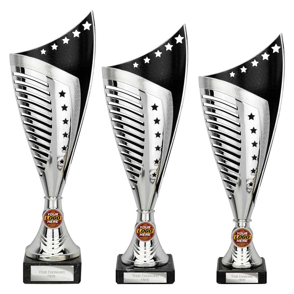 Nebula Trophy Silver & Black